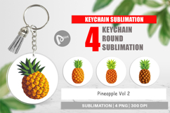 Keychain Pineapple Product Image 1