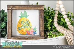 Summer Luau Clipart Bundle Product Image 6