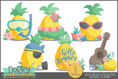 Summer Luau Clipart Bundle Product Image 4