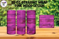 20 OZ Straight Tumbler Colored Wood Product Image 5