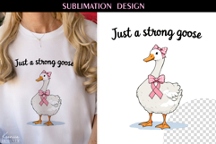 Breast Cancer Awareness| Vintage Goose|T Shirt Design Product Image 1