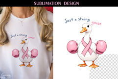 Breast Cancer Awareness| Vintage Goose|T Shirt Design Product Image 1