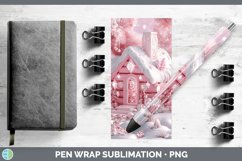 GorgeousPink 3D Christmas Pen Wrap design.