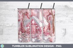 GorgeousPink 3D Christmas Tumbler design.
