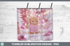 GorgeousPink 3D Christmas Tumbler design.