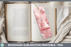 GorgeousPink 3D Christmas Bookmark design.