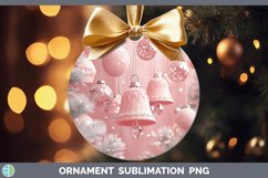 GorgeousPink 3D Christmas Ornament design.