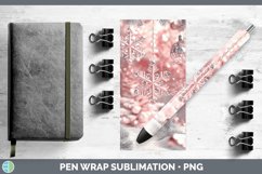 GorgeousPink 3D Christmas Pen Wrap design.