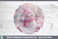 GorgeousPink 3D Christmas Wind Spinner design.