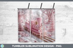 GorgeousPink 3D Christmas Tumbler design.