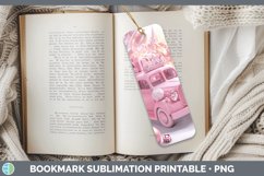 GorgeousPink 3D Christmas Bookmark design.