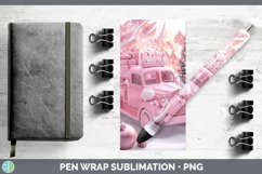 GorgeousPink 3D Christmas Pen Wrap design.