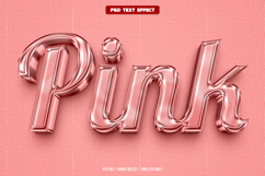 Modern vibrant color 3D editable text effect Product Image 2