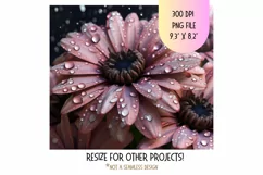 Pink 3d Tumbler Wrap Daisy 3d Sublimation Tumbler Design