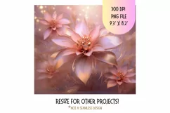 Pink 3d Tumbler Wrap Floral 3d Sublimation Tumbler Design