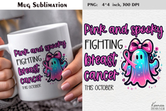 Breast Cancer Awareness|Positive Quotes Coffee Mug Wrap Product Image 1
