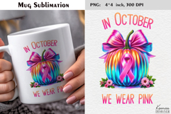 Breast Cancer Awareness|Positive Quotes Coffee Mug Wrap Product Image 1