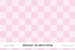 Spooky Season Checkered Digital Pattern Product Image 6