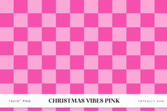Christmas Vibes Checkered Digital Pattern Product Image 4