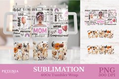 40 oz african american tumbler design being used as a sublimation 40 oz tumbler print