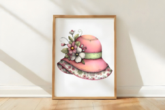 Pink and Green Summer Clipart Product Image 3