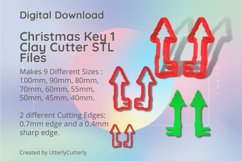 Tree Key 1 Clay Cutter - Cookie Cutter STL File Product Image 1