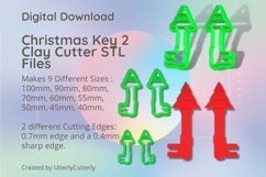 Tree Key 2 Clay Cutter - Cookie Cutter STL File Product Image 1