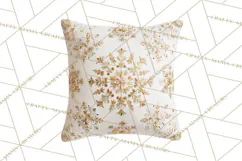 Rococo Christmas Clipart PNG, Pink and Gold Holiday Decor Product Image 4