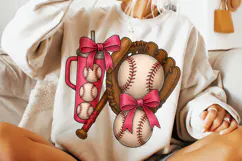 Baseball PNG, Baseball Mom PNG, Baseball Coquette PNG, Game Product Image 3