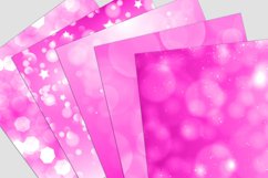 Pink Bokeh Digital Paper Pack Product Image 2