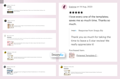 Editable Pink Bow Baby Shower Invitation Canva Template Product Image 2