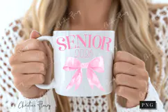 Coquette Pink Senior 2026 PNG Product Image 2