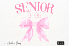 Coquette Pink Senior 2026 PNG Product Image 4