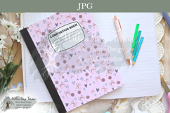 Coquette Composition Notebook Cover Printable Bundle Product Image 2
