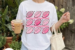 Pink Breast Cancer Football PNG Product Image 1