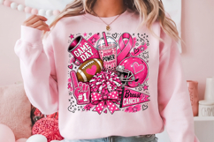 Pink Breast Cancer PNG, In October We Wear Pink Design Product Image 2