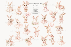 GlamArtZhanna, Pink Bunny clipart, Pink Bunny png, Ballerina Bunny png, Rabbit Baby Shower, pink Baby Shower png, Baby girl clipart, Pink birthday png, Girl Birthday png, Pink Girl Birthday, pink bunny image, pink Nursery clipart, Baby Shower clipart, Pin