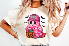 Candy Hunter Ghost Cute Halloween Camouflage Ghost PNG Product Image 2