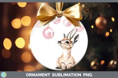 GorgeousPink Christmas Ornament design.