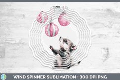 GorgeousPink Christmas Wind Spinner design.