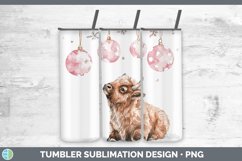 GorgeousPink Christmas Tumbler design.