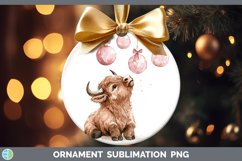 GorgeousPink Christmas Ornament design.
