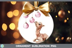 GorgeousPink Christmas Ornament design.