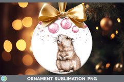GorgeousPink Christmas Ornament design.