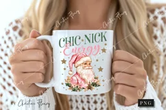 Pink Christmas Chic Nick Energy PNG | Christmas PNG Product Image 2