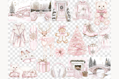 GlamArtZhanna, Christmas clipart, Christmas png, Blush Christmas png, Pink Christmas png, Pink Xmas clipart, Pink winter png, Pink winter clipart, Girly Christmas png, Cute Christmas png, Chic Christmas png, Christmas Graphics, Holiday clipart, Christmas 
