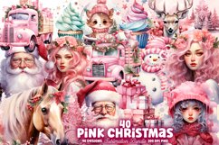 Pink Christmas Clipart, Pink Christmas Clipart, Pink Christmas Clipart Bundle, Pink Christmas Watercolor, Watercolor Pink Christmas, Pink Christmas Sublimation, Pink Christmas, Pink Christmas Clip Art, Pink Christmas Sublimation Designs, Pink Christmas Su
