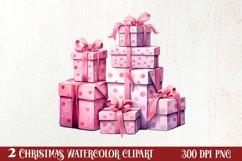 Pink Christmas Collection Sublimation, Pink Christmas PNG Product Image 1