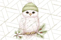 Pink Christmas Town Clipart PNG, Pastel Winter Clip Art Product Image 4