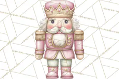 Pink Christmas Town Clipart PNG, Pastel Winter Clip Art Product Image 4